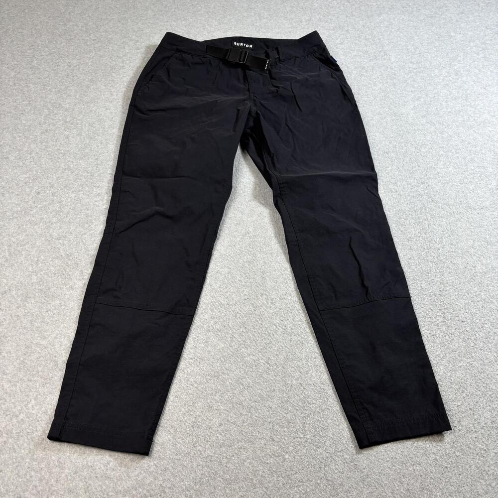 Burton Pant Women 26 Black W Ridge Pant Stretch Nylon Hiking Belted Hike Outdoor